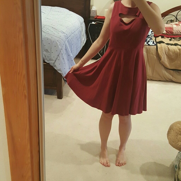 NWT Red swing dress - Picture 4 of 6